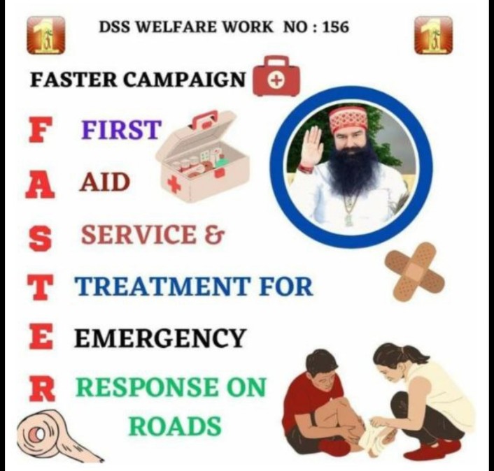 Kotajitu1994's tweet photo. Twitter has changed the like button 🔘 in the respect on initiative #SaveLivesWithFASTER by #FASTERCompaign.

According to it First Aid kit is kept in vehicle.

Thank you Saint Gurmeet Ram Rahim Ji 🙏😇 https://t.co/hpT5wZ3EgS