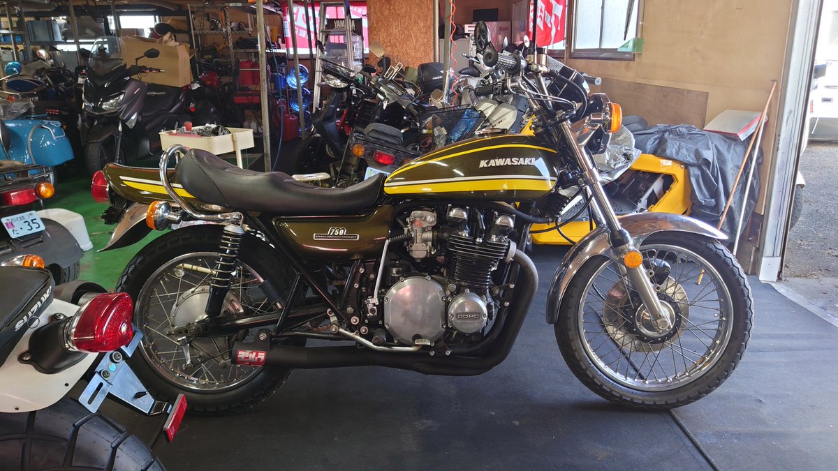 Kawasaki Z2 松風弐号(仮)納車間近！！！