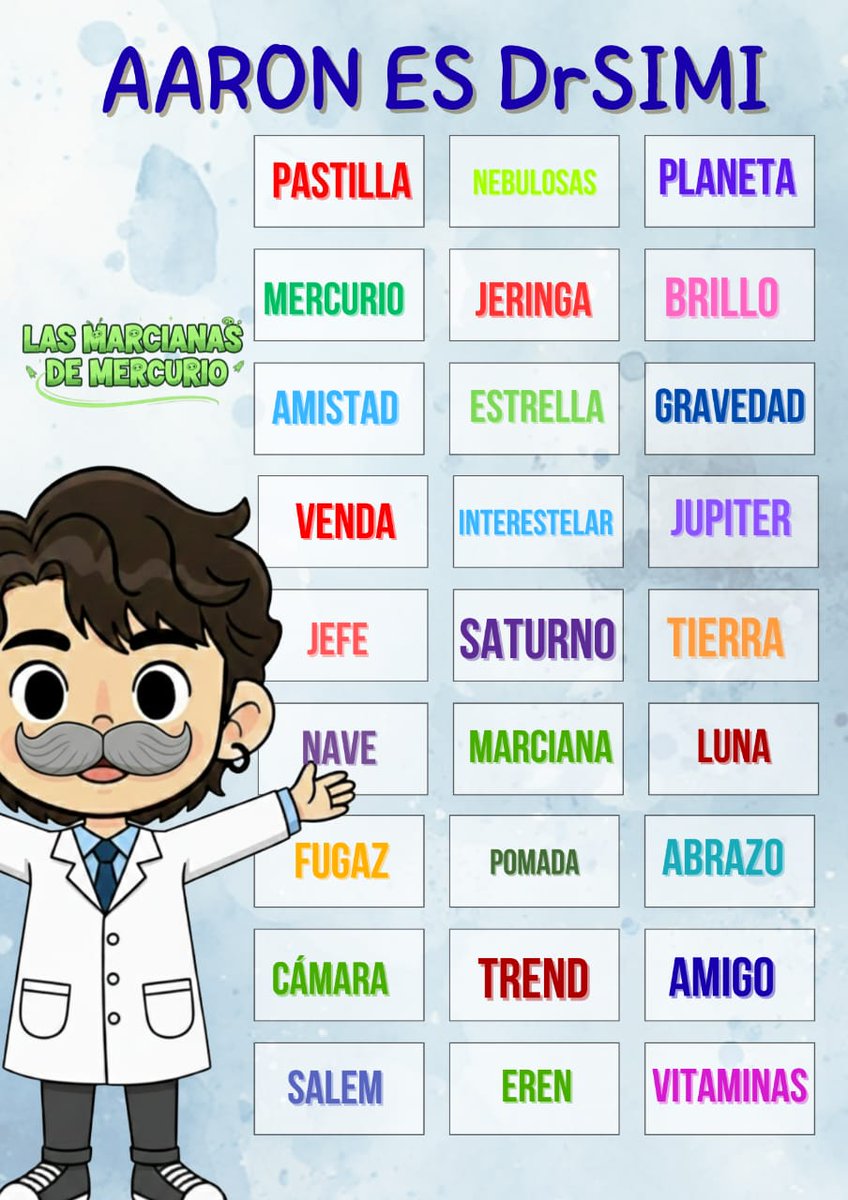 MARCIANAS_'s tweet photo. Comenta + la frase

AARON ES DrSIMI https://t.co/ll3Yf1zT3H