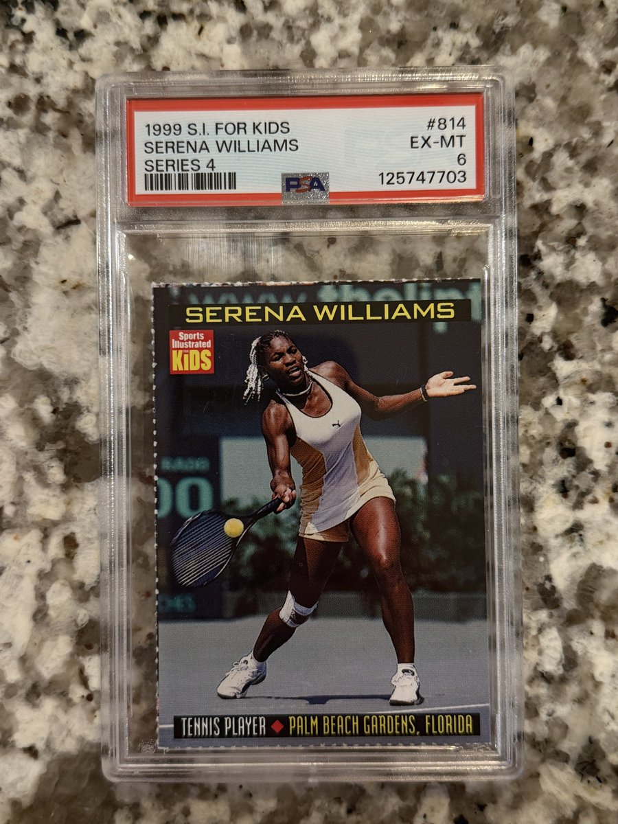 $170 shipped Serena Rookie 

Pre GLP-1 era