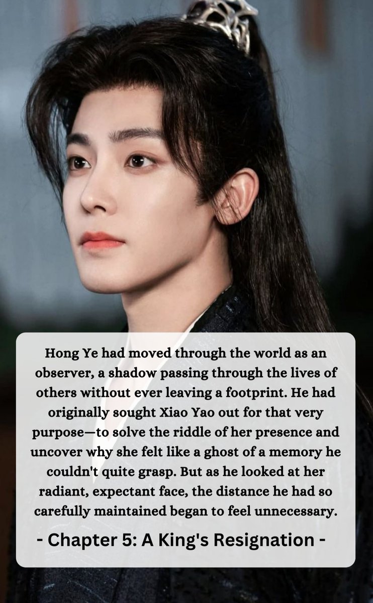 bongbongshi's tweet photo. The Unclouded Soul Fanfiction
"Soulbound: The Circle of Us"
Chapter 5: A King's Resignation
Link: https://t.co/0YtaJQQZIZ
#TheUncloudedSoul #NeoHou #HouMingHao #TanSongYun #XiaoYao #HongYe #Seven #UncloudedSoul #BackfromtheBrink https://t.co/v9qGHVQSaH