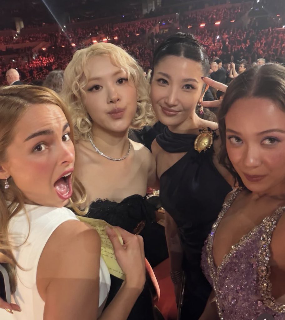 rosé with ejae, laufey and addison rae