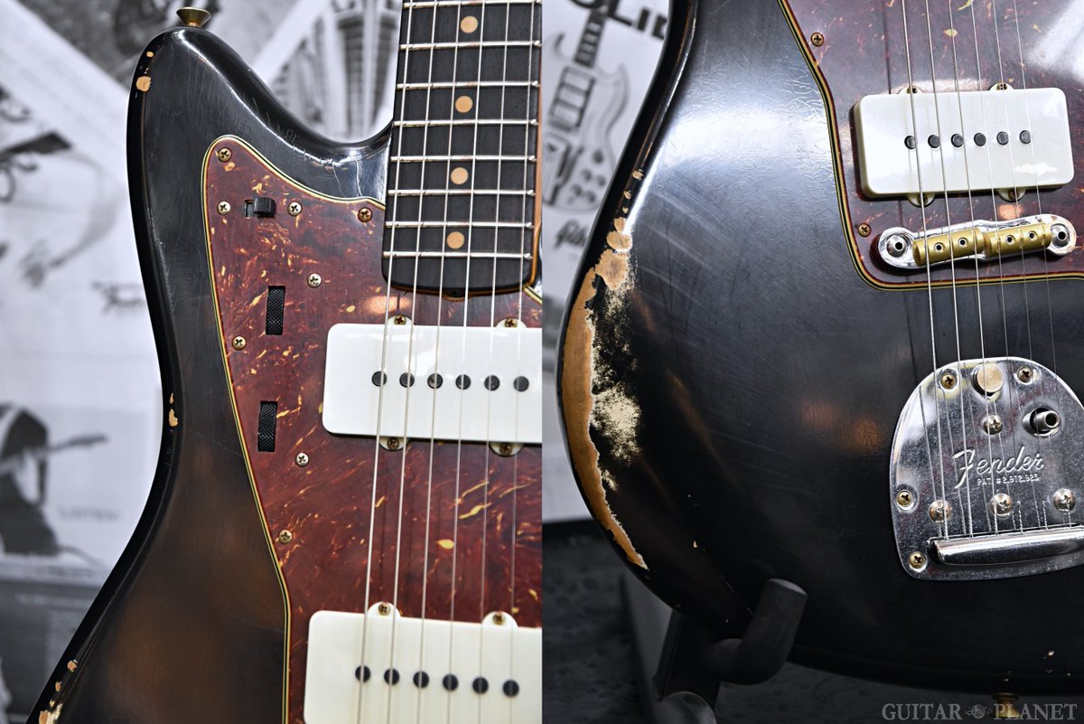 electric_gp's tweet image. フェンダーカスタムショップ専門フロアです!!

【新着入荷!!】
当店特注オーダーモデルの1962ジャズマスターが入荷!!

Guitar Planet Exclusive 1962 Jazzmaster Relic Matching Head Stock!! -Black-
guitarplanet.co.jp/product/detail…

#ギタプラ