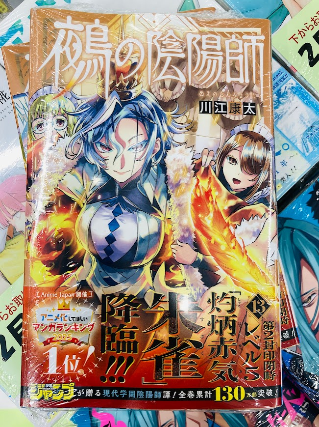 📔＃入荷情報📔】 ＃鵺の陰陽師 13巻 が本日入荷しました