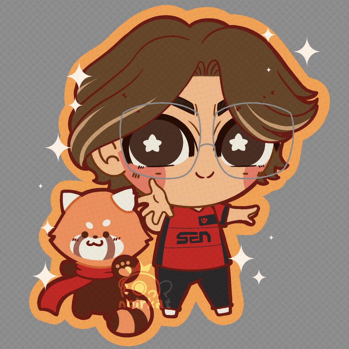 lil QT doodle ❤️
—
Art by me (aka noirkat)
—

#johnqt #sentinels