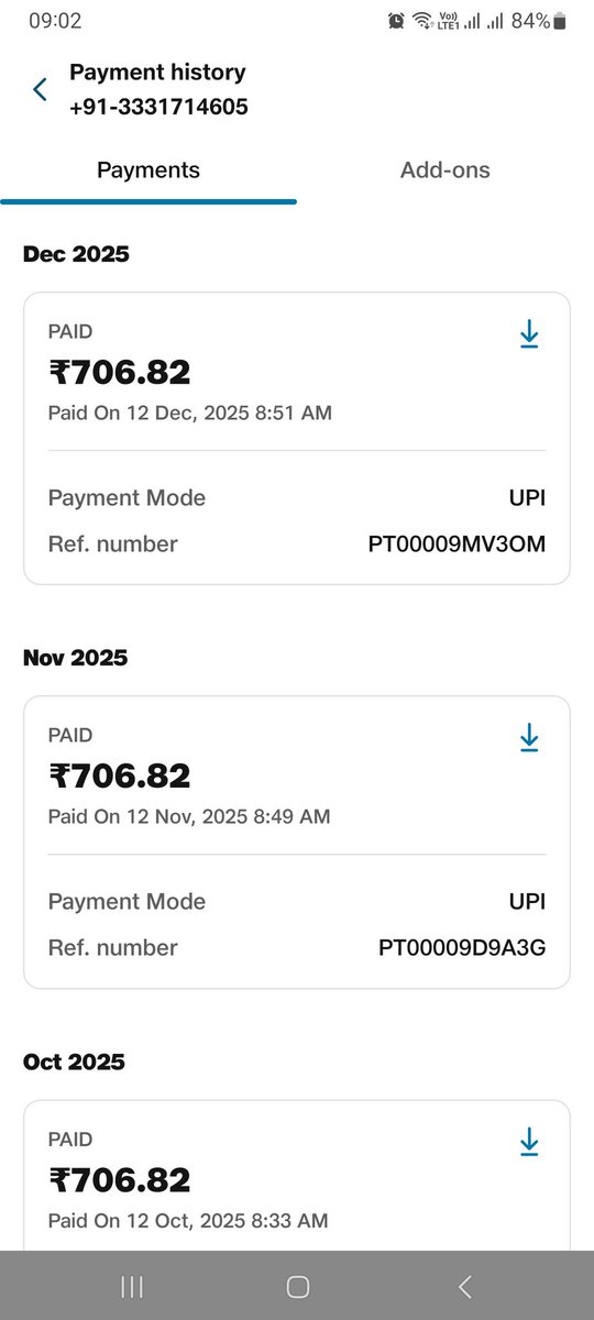 BarttaMan's tweet photo. @JioCare I paid my postpaid bill on 25th Jan, and it is not showing in your system. As a result, you suspended my account.  Why this loot? https://t.co/dLp70wybf7