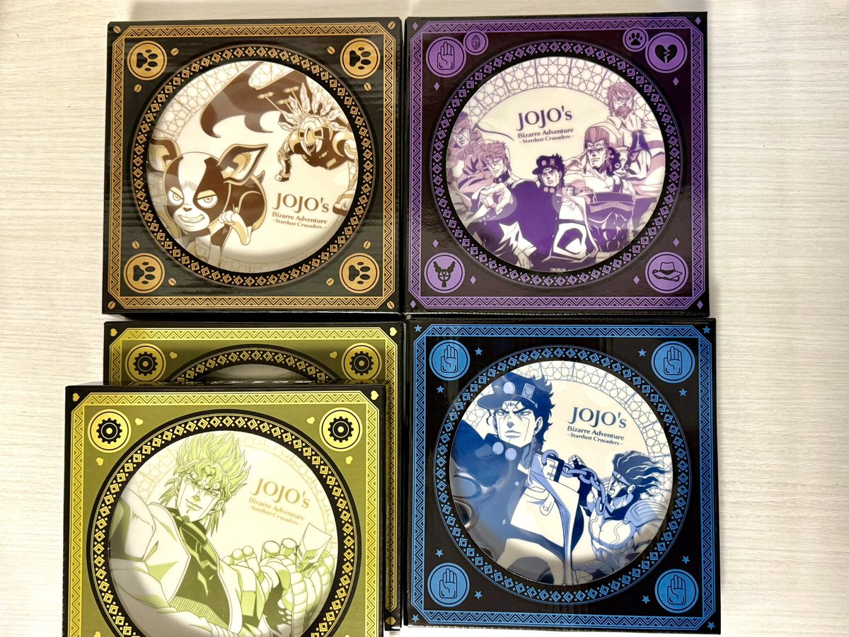 スシロー×ジョジョコラボ🍣 トラベルステッカー コンプしました
