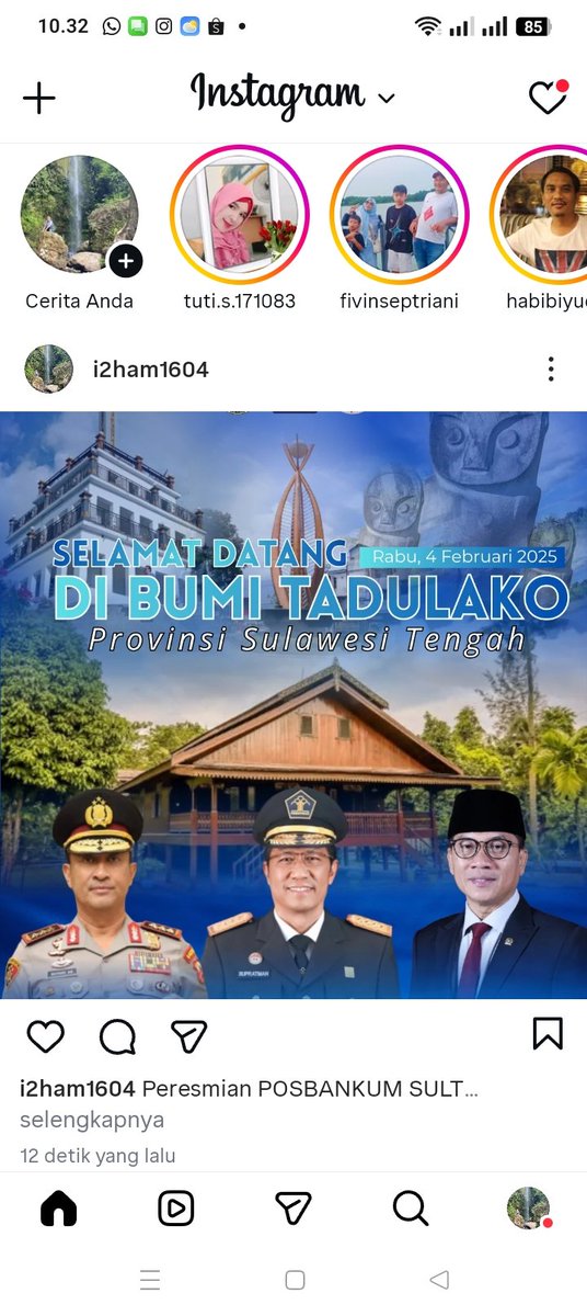 Peresmian POSBANKUM SULTENG oleh Menteri Desa PDT H. Yandri Susanto SPt, MPd bersama MenKum RI Dr. Supratman Andi Agtas. SH., MH, Ka. BNN Komjen Pol. Dr (HC) Suyudi Ario Seto, SIK, SH, MSi
#posbankumdesa
#jagadesakita
#TerimakasihPakMenteriDesa
#PendampingDesaHebat
#TPPIndonesia