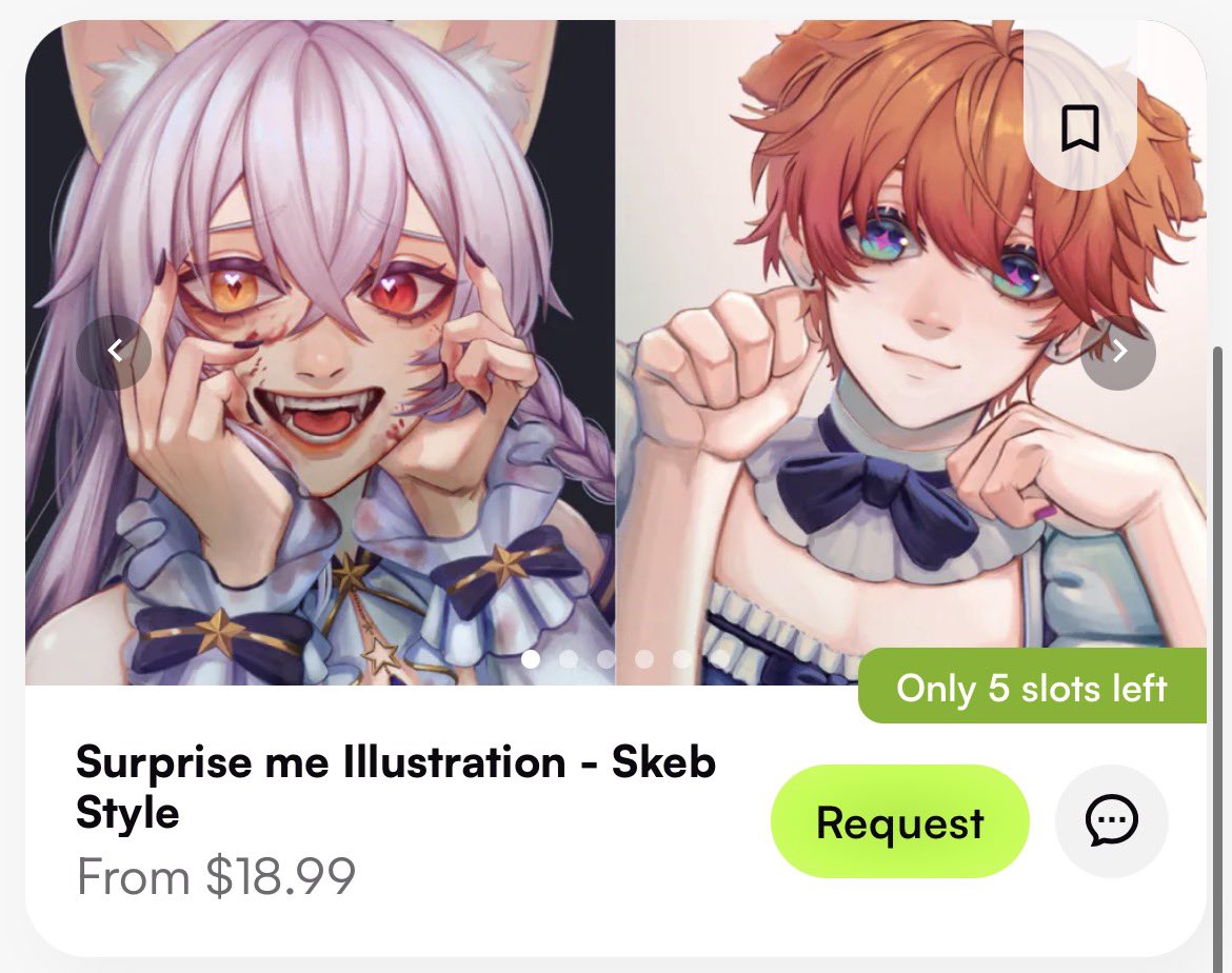 I incurred too much credit card debt from having terrible gacha luck with Teletubbies blind boxes last Sunday…

Anyway, my Skeb / Surprise Me commissions are open again! Only 5 slots available :D

#VGenOpen #VGenComm #VGen