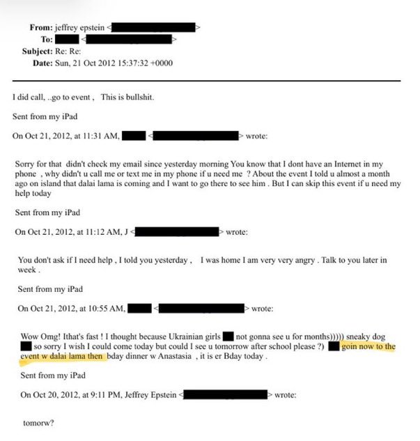 im_vandy's tweet photo. नाकाब उठ रहे हैं 🤮😡☠️

Dalai Lama is mentioned 169 times in the #EpsteinFiles , including personal meetings.☠️ https://t.co/In0LVAaw1D