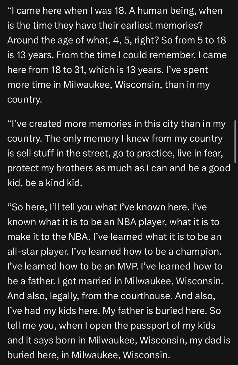 Turang_FC's tweet photo. Just amazing journalism by @JimOwczarski on his most recent Giannis piece for the Journal Sentinel! Can’t say enough about how great that piece is. https://t.co/s8tvhoolQQ