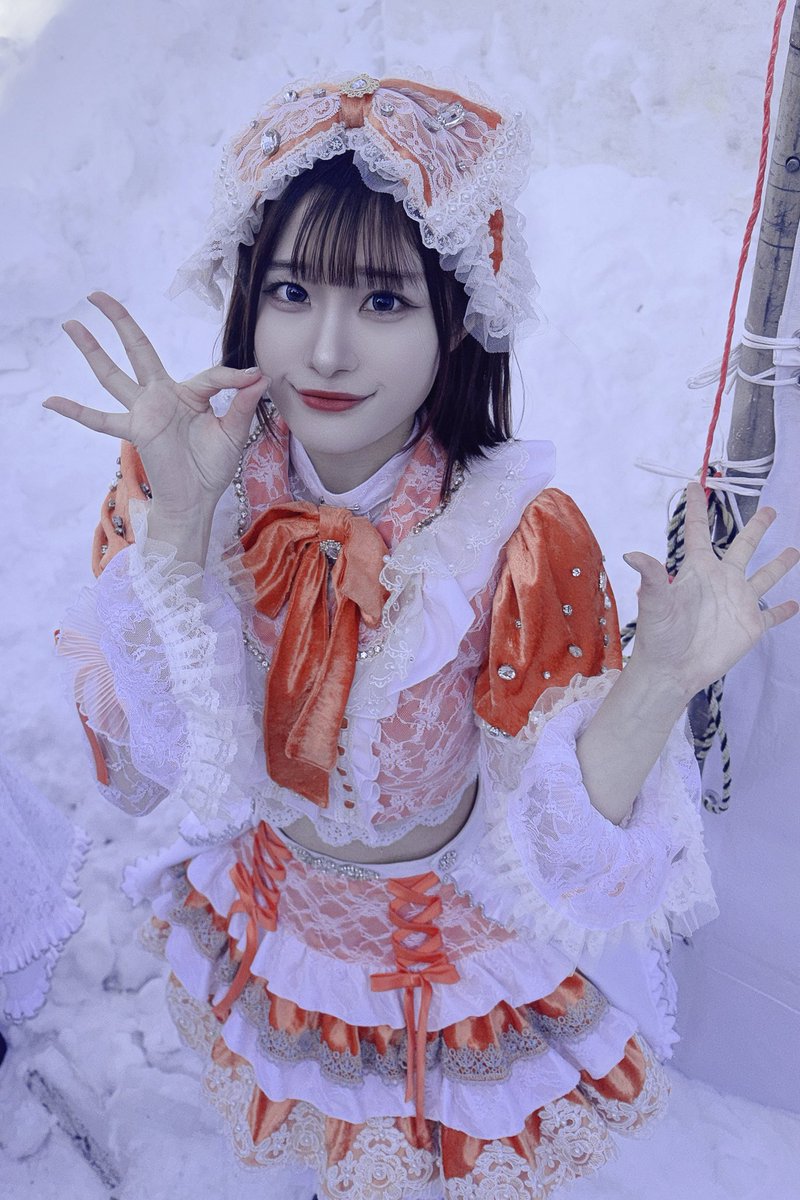 Reia_icsc's tweet photo. 大通5丁目会場でライブさせて頂きました❕
ICECREM SCREAM オレンジ担当🐹🧡
北川 れいあ です❕❕
見てくださった皆様、本当にありがとうございました❕🧚🏻♀️
#アイスク #ICECREM SCREAM
#Re愛わ〜るど https://t.co/ciCjXLOLAX