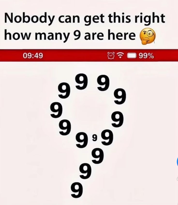 Hwo much nine in this picture ? 

Guess and win 1000$👇