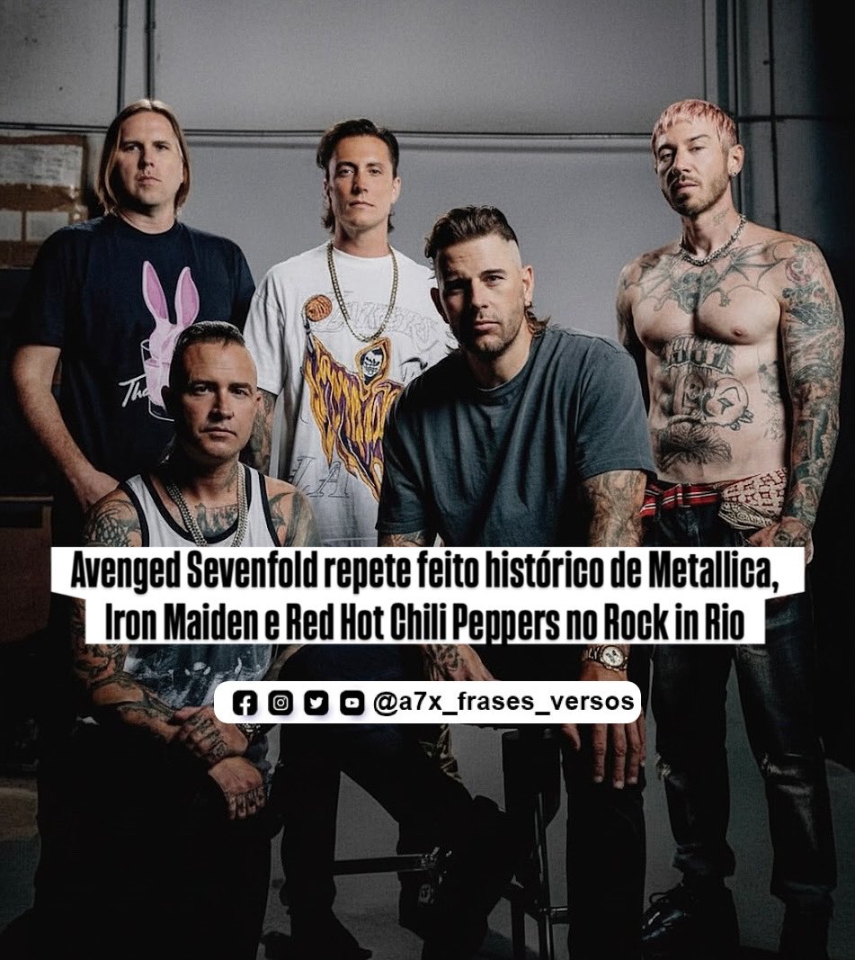 A7x Frases & Versos 🇧🇷 tweet media