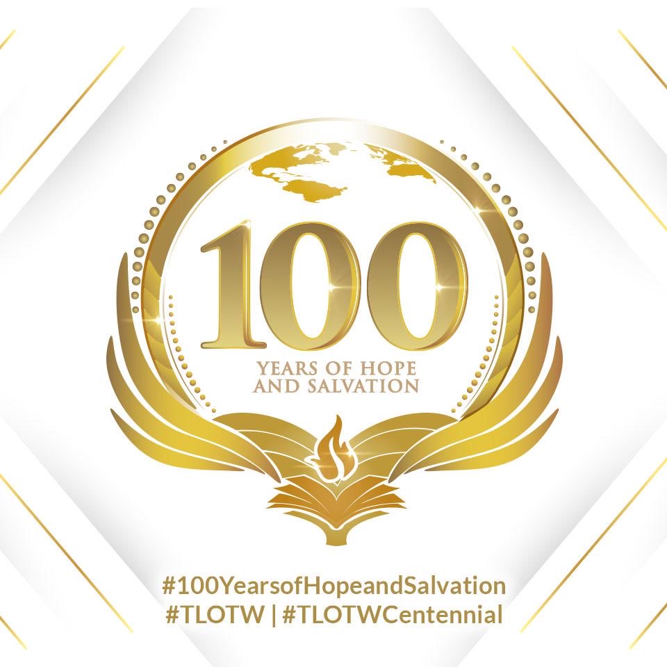 tlotwchurch's tweet photo. UPCOMING CENTENNIAL OF THE RESTORATION

The Light of the World, through its official page, announces the unveiling of the official logo for the Centennial of the Restoration of the Early Christian Church, a commemorative event that will will be celebrated from April 6, 2026, through April 2027.

Regarding the upcoming beginning of the Centennial of The Light of the World, the Apostle of Jesus Christ, Naasón Joaquín García, wrote:

“God’s BLESSED day is approaching! After centuries in which the spring of living water was contained! On APRIL 6 of 1926, the Lord OPENED cascades of blessings for the world! HIS voice was heard anew! His LOVE for humanity was manifested once again!

A wondrous CALLING! A powerful MANIFESTATION! The heavens opened, never to be closed again!” (Apostolic Letter, April 3, 2022)

With the publication of this Centennial logo, the countdown to the celebration of one hundred years of the Restoration begins.

God bless you.

#100YearsofHopeandSalvation | #TLOTW | #TLOTWCentennial