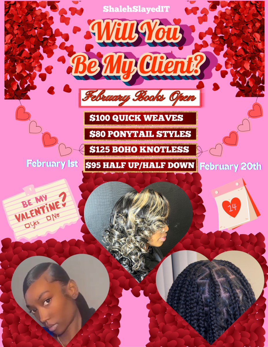 Book w/ me on IG: ShalehSlayedIT ❤️ Salon Suite located in Waldorf, MD! Hours are from 6am-10pm Mon-Sun😘😘