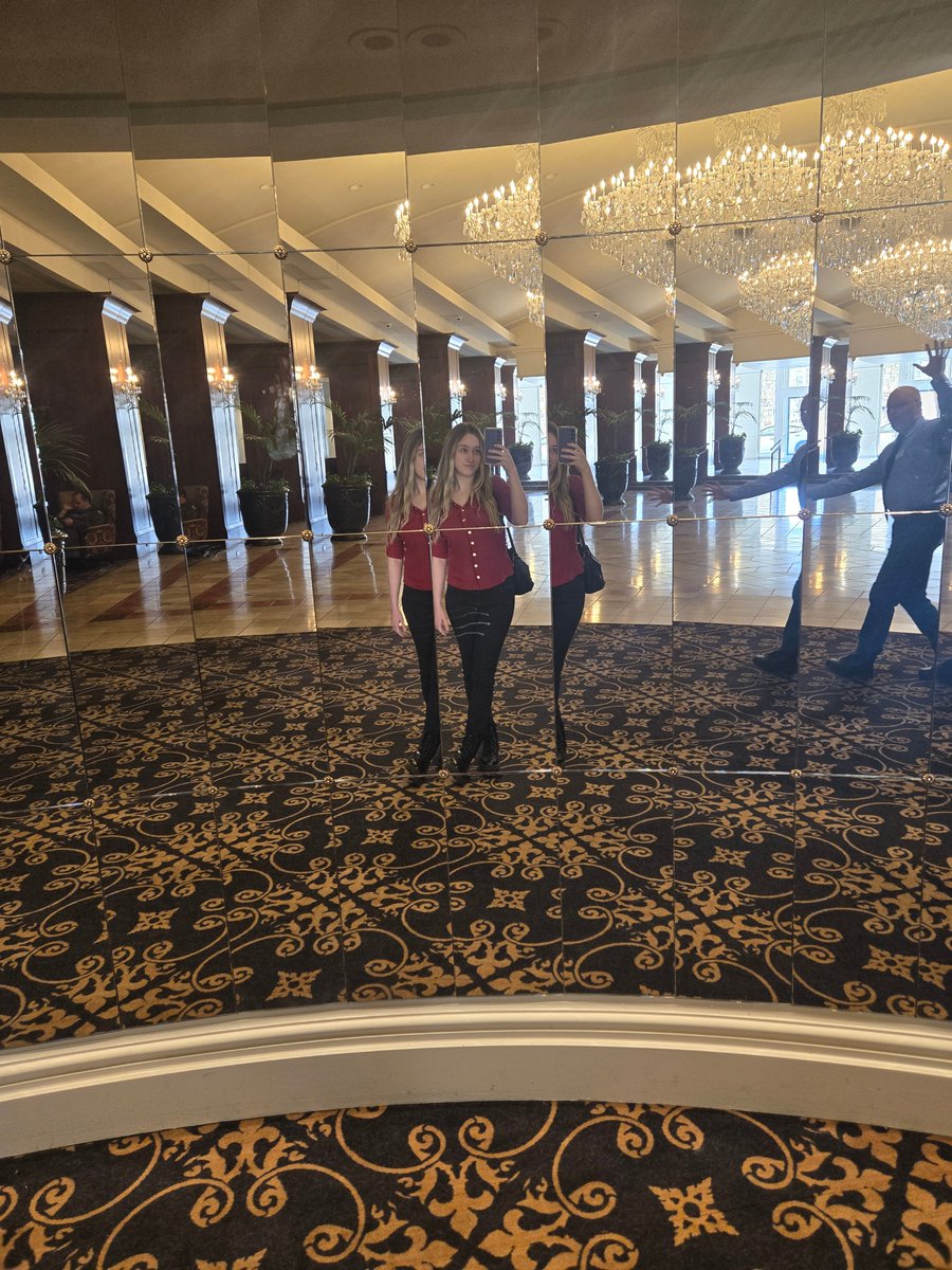 TheStellaHall's tweet photo. I was honored to represent Junior Achievement of Arizona at the national Marketing Officers' Conference in Colorado Springs, where I shared strategies that have worked for my team and learned from others. I also stayed in a haunted hotel, but that's a story for another time. 👻 https://t.co/f2cFPPfYtG
