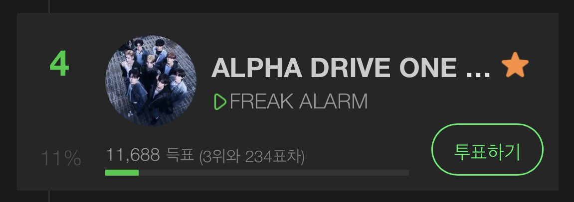 알파드라이브원 투표총공팀 tweet media