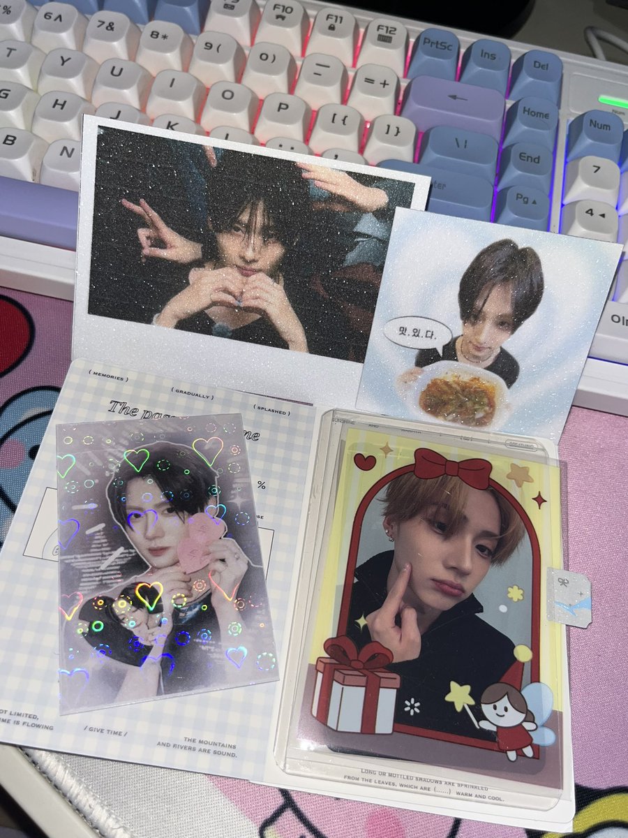 mskookooo's tweet photo. AHHHHH!  sangwon pc arrived today 🙈😍 Kilig levels: 1000000000000 🫶🏻 thank you so much #frommaeji 🩵 https://t.co/0TfPE7ZtcY