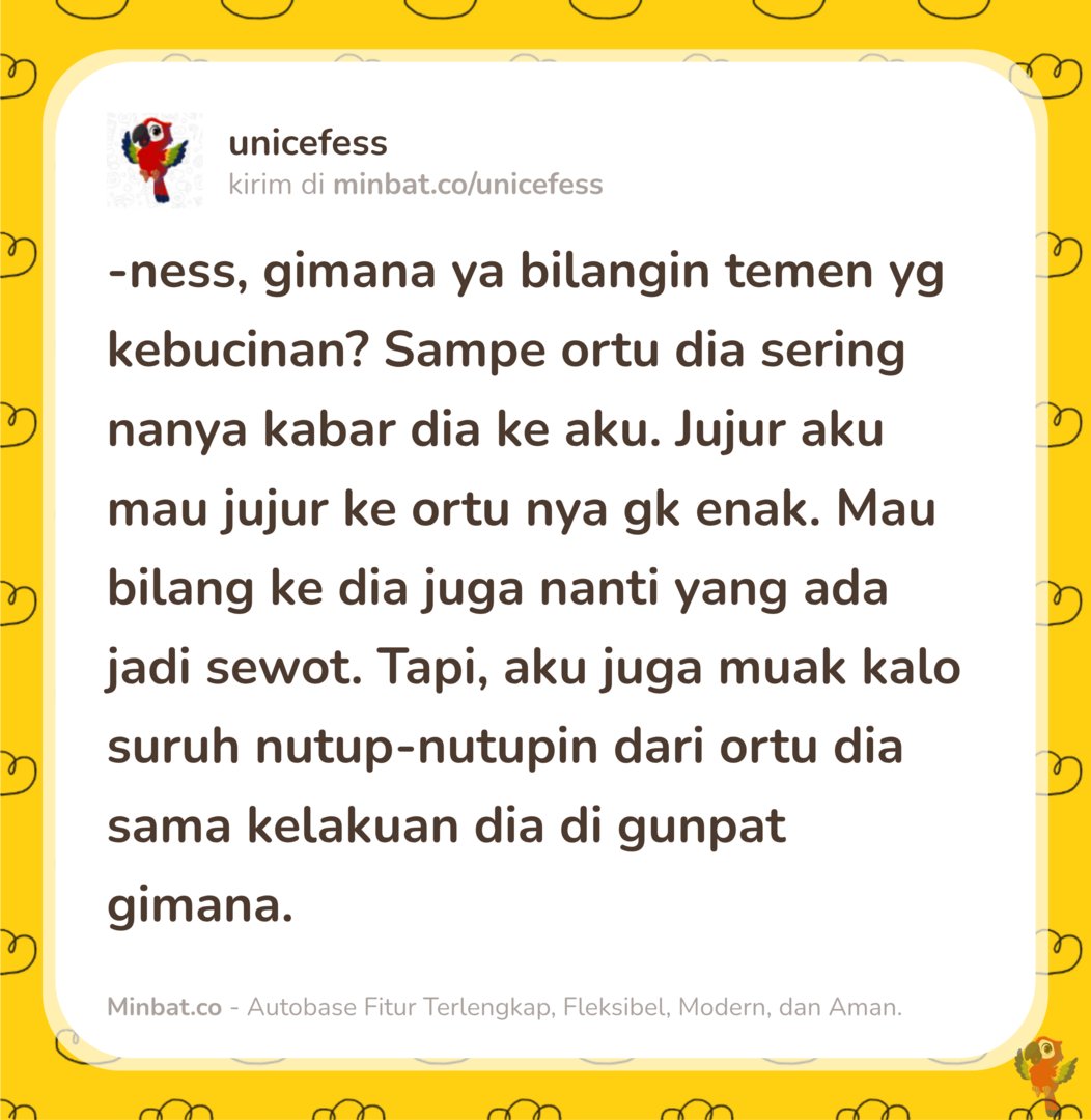 UNNES MENFESS🍌 tweet media