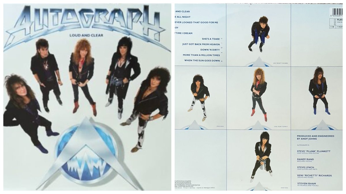 iwata_thy_name's tweet image. #好きな曲

⚡︎Loud and Clear

#AUTOGRAPH
87年3rd Loud and Clear

ジャケからあのキャラが消え、イメージ一掃?の3rd

1stのスマッシュヒット後にイマイチブレイクし切れず…原因は色々とあったと思いますが、B’n’Bと個人的双璧LAメタルバンドとしてこの哀愁強め3rdも愛してます

このOP曲も最高♪