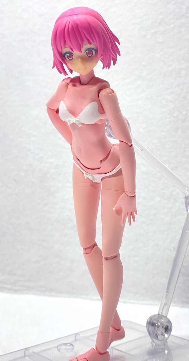 plapachi's tweet photo. プラマテア ミューズボディ いちかちゃん
安価な割に出来が良かったです
水着発売前に下着verを作製。
布服セーラーオリジナルでチクチクしました^ ^
やっぱり沼ってるー^ ^😆
#可愛いと思ったらRT 
#美プラ
#プラモデルライフ https://t.co/3E9R127qt9