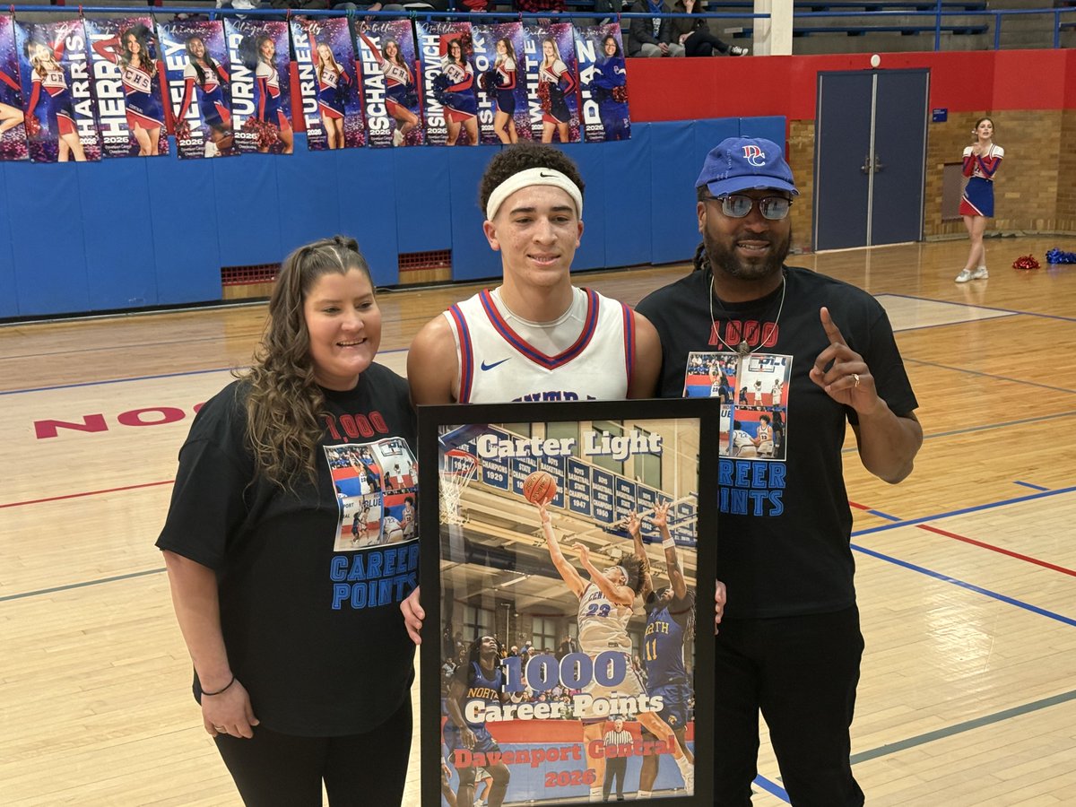 bluedevilAD22's tweet photo. Congratulations to Carter Light for scoring 1000 points in his career. Way to go Carter. Go Blue!!! https://t.co/CaH11bbyIm