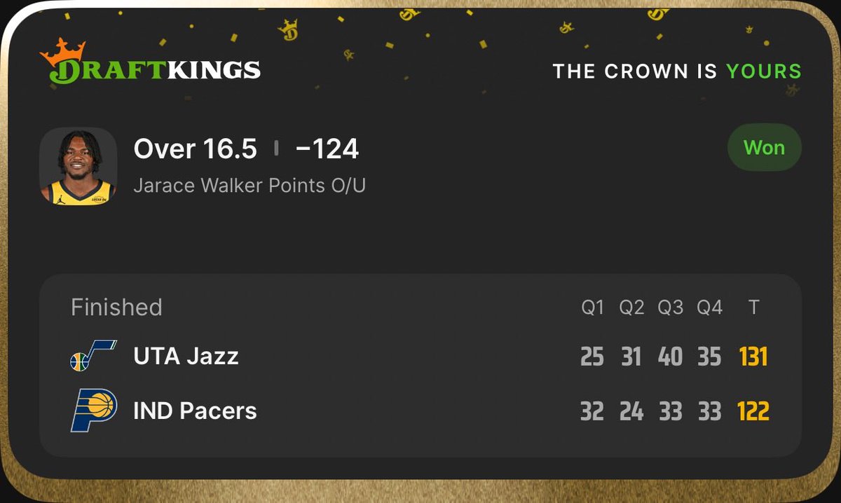 DoctorProfit's tweet photo. Update: Jarace did indeed do the scoring thing✅ https://t.co/v2AtI1diDz