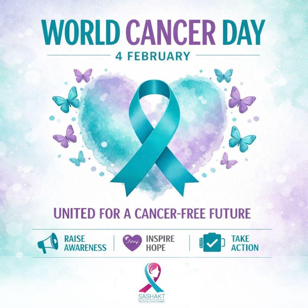 On this World Cancer Day, we stand for awareness, early detection, and hope.
Ovarian cancer often goes unheard—but together, we can change that narrative.