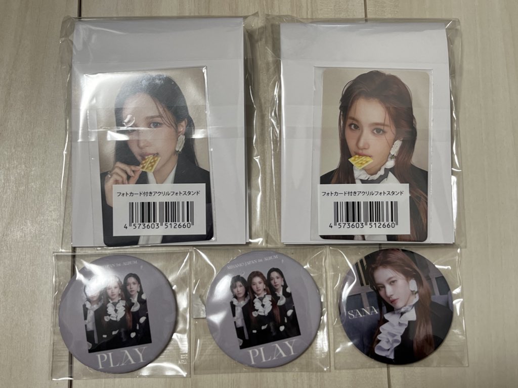 MISAMO トレカ交換】 譲:1〜3枚目(ミナちゃん、サナちゃん) 求:4枚目