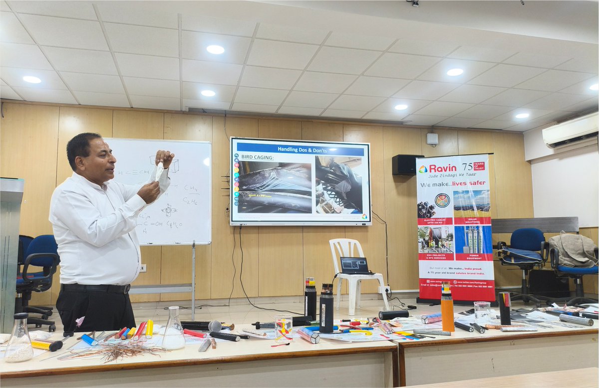 ritindia1983's tweet image. 🔌 Workshop Successfully Conducted
Dept. of Electrical Engg., RIT organized a One-Day Hands-on Training &amp;amp; Certification Workshop on Electrical Cables (CableTrain) on 24 Jan 2026, with expert sessions by Ravin Cables, Pune.
#Electrical #HandsOn #IndustryExposure #SkillDevelopment