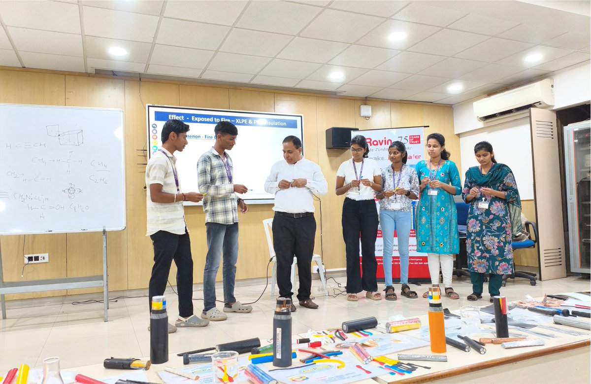 ritindia1983's tweet image. 🔌 Workshop Successfully Conducted
Dept. of Electrical Engg., RIT organized a One-Day Hands-on Training &amp;amp; Certification Workshop on Electrical Cables (CableTrain) on 24 Jan 2026, with expert sessions by Ravin Cables, Pune.
#Electrical #HandsOn #IndustryExposure #SkillDevelopment