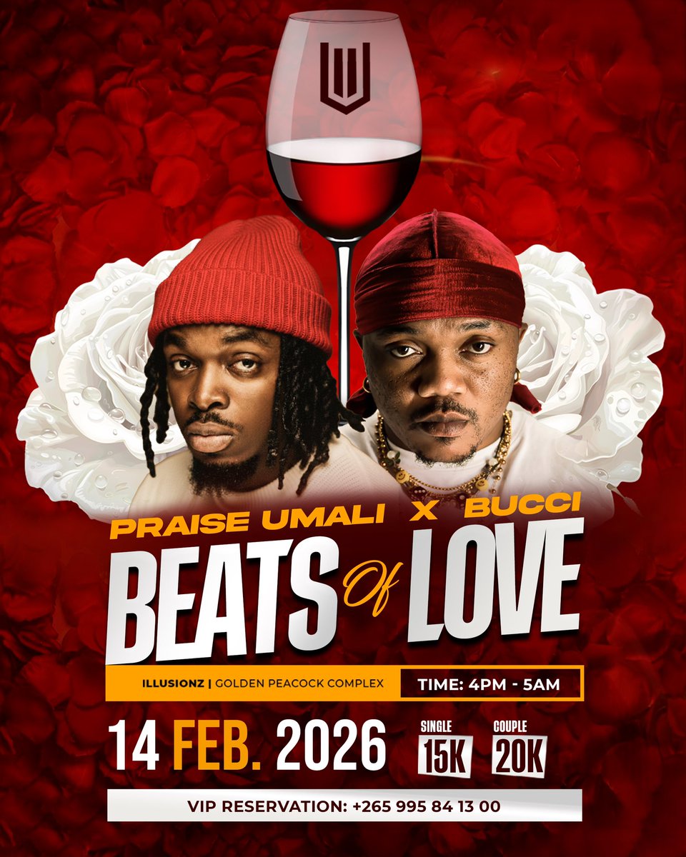 ❤️‍🔥 LOVE WILL BE LOUD ❤️‍🔥
BEATS OF LOVE – Valentine’s at ILLUSIONZ
Bucci Worldwide live + Praise Umali bringing the heat.
Couples, singles, situationships… we don’t judge 😌
15K single | 20K couple
This one’s for the lovers &amp; the vibe chasers #illusionz #beatsoflove