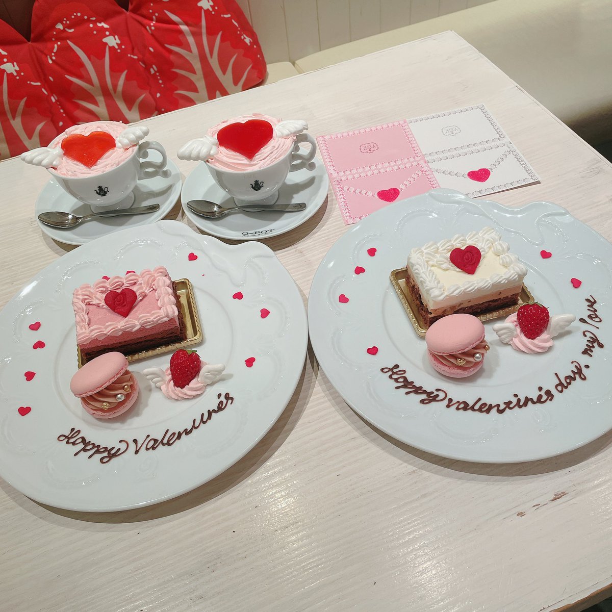 _rei02_'s tweet photo. Q-potカフェ🫶🏻💘
バレンタイン仕様で可愛かった~💌💭❤️ https://t.co/HUlt9lIDL0