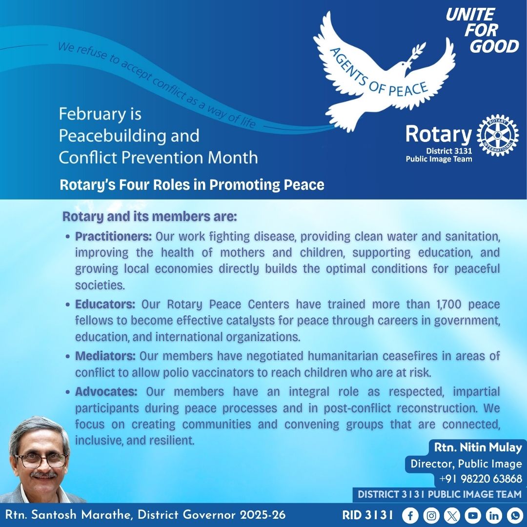 Rotary International District 3131 tweet media