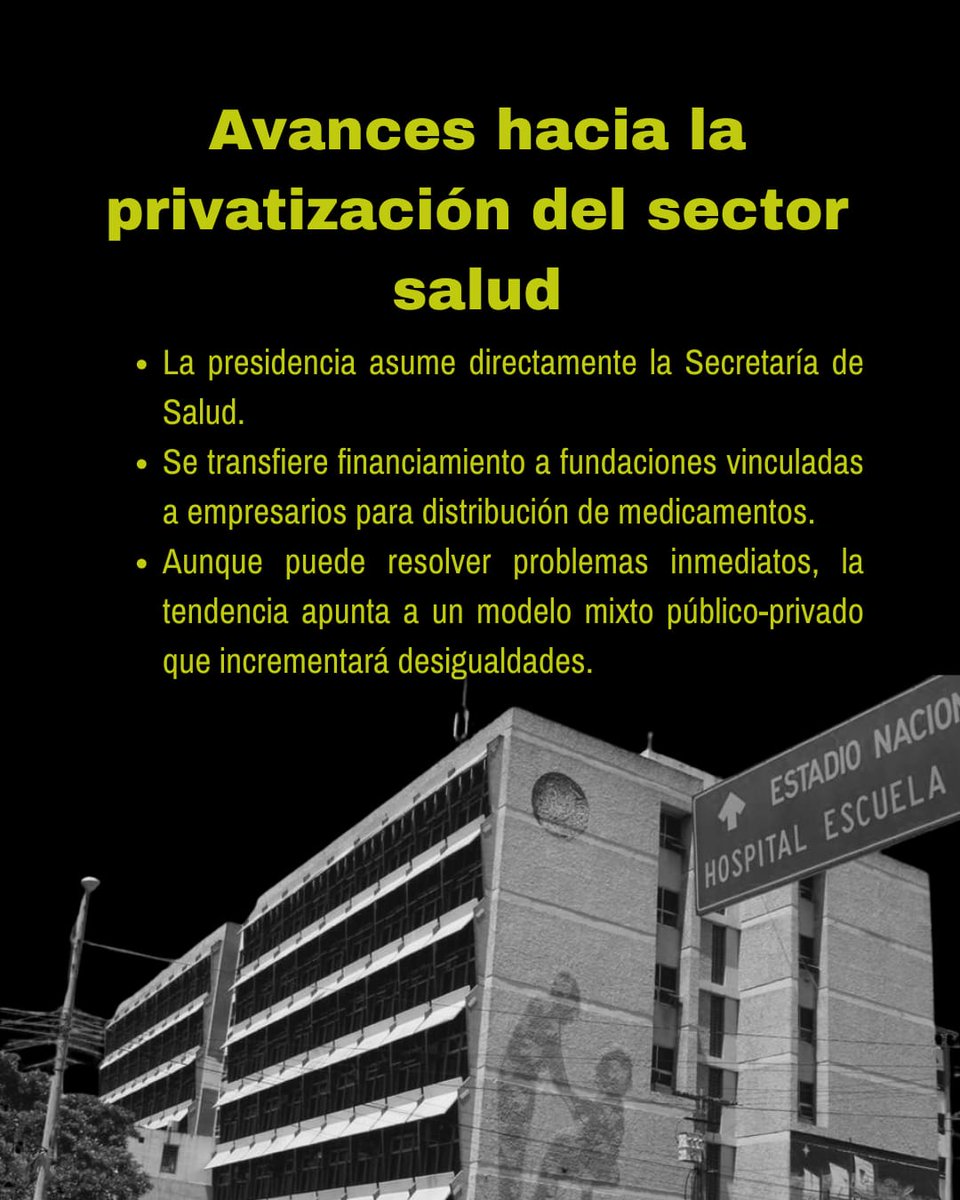 CESPAD_HONDURAS's tweet photo. 🔴Estos son los cinco movimientos clave del nuevo gobierno, que ya están marcando el rumbo del país.
Aqui te contamos cuáles son👇:
https://t.co/2qDRSigmvZ
#CESPAD #Honduras https://t.co/SqWg4RbOhb