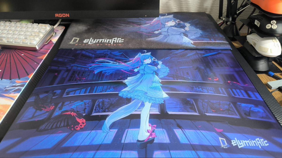 eLuminArc GMeLA 月灯 ゲバザで一目惚れしたガラスマウスパッドが自分