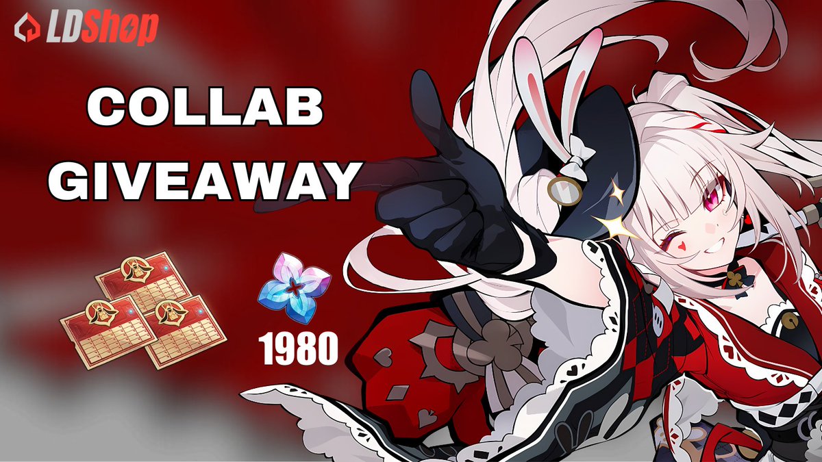 Alfwed_'s tweet image. 🦋COLLAB GA🦋
🦋3x Monthly Pass🦋

Like
RT
Follow
Register on LD Shop using my link⬇️
chain.ldshop.gg/T4EZUUfp2

Participants who makes ANY purchase within the last 14 days stand a chance to win 1980 Oneiric Shards 😼 (with proof)

Ends: 11 Feb

#HonkaiStarRail  #hsr #hsrtwt