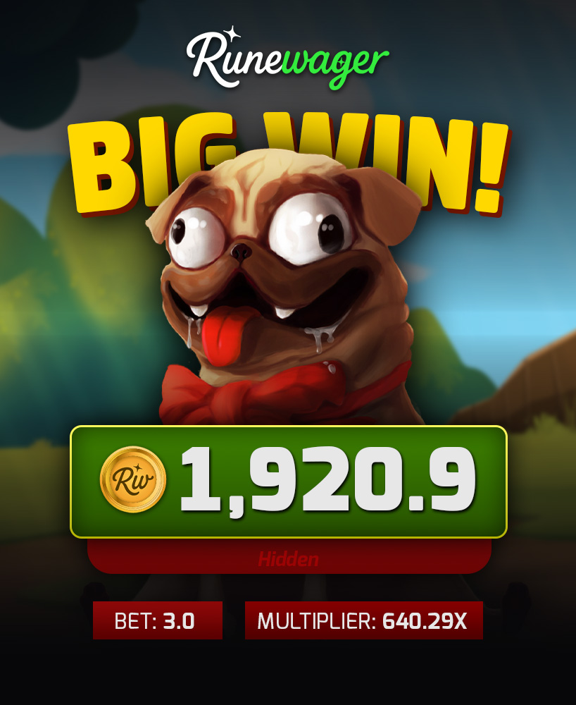 A player unleashes a wild $1,920 win on Pug Life! 🐶💥

He receives $5 for this insane play!

🔁 + RW for a chance to win 💸