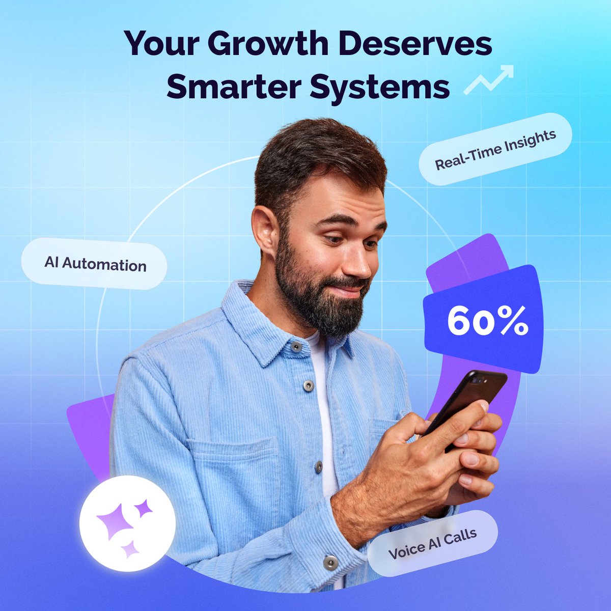 _smartwebi_'s tweet photo. Growth isn’t about working harder.
 It’s about building smarter systems.
SmartWebi connects AI, automation, CRM, voice &amp; marketing into one platform — helping businesses save time and scale with clarity.
One platform. Smarter growth.

 #SmartWebi #Automation #AI #SaaS #Business https://t.co/pm0pWvmFby