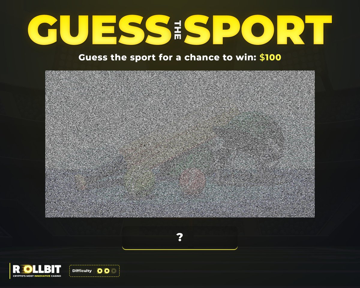 Can you Guess the Sport? 🤔

1 reply wins $100

(.com users only)