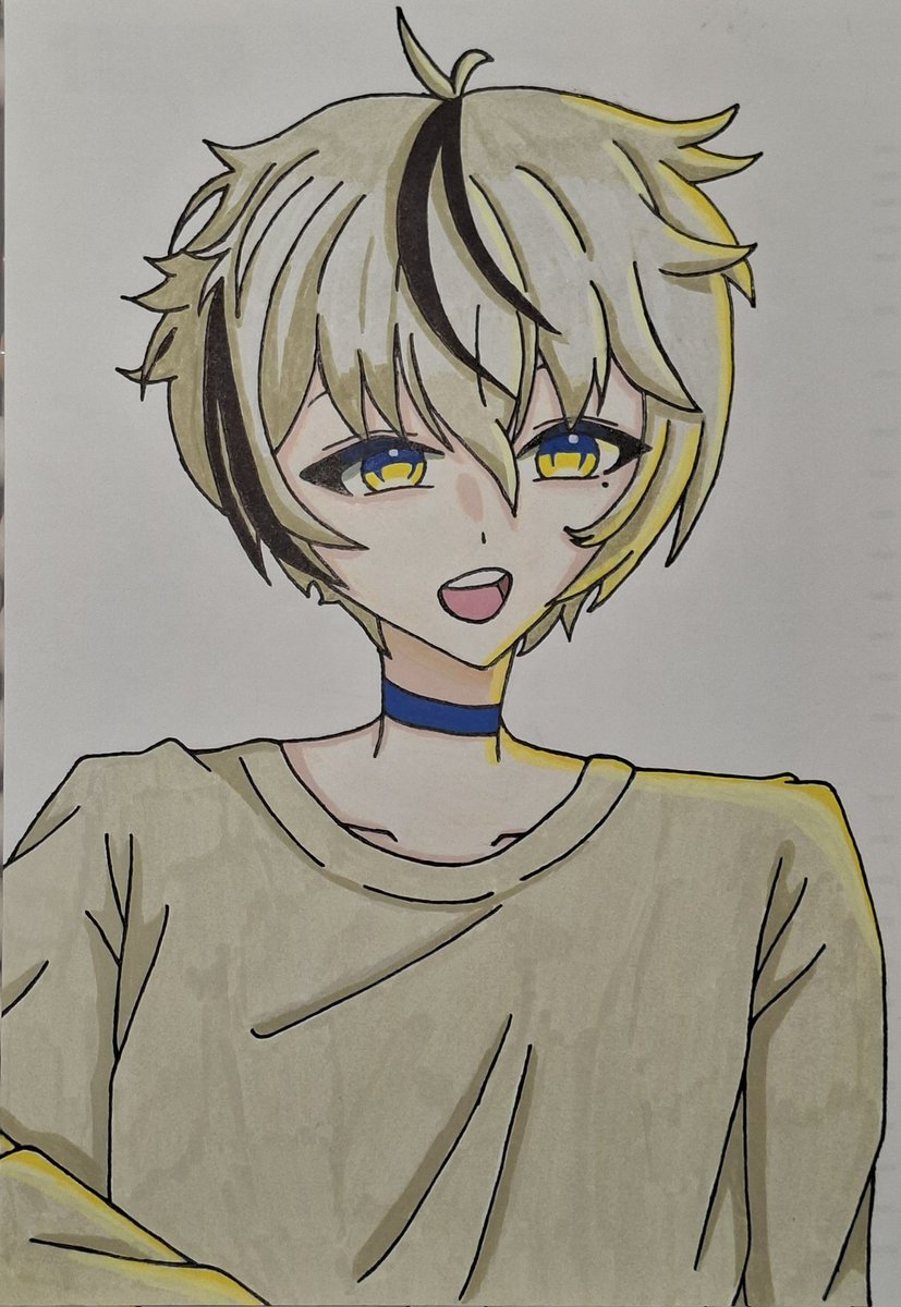 coli0403's tweet photo. 最近好喜歡畫Oboro
第二張有調光線
(不太會上色啊！
#OboroArt https://t.co/oN38fkZIDX