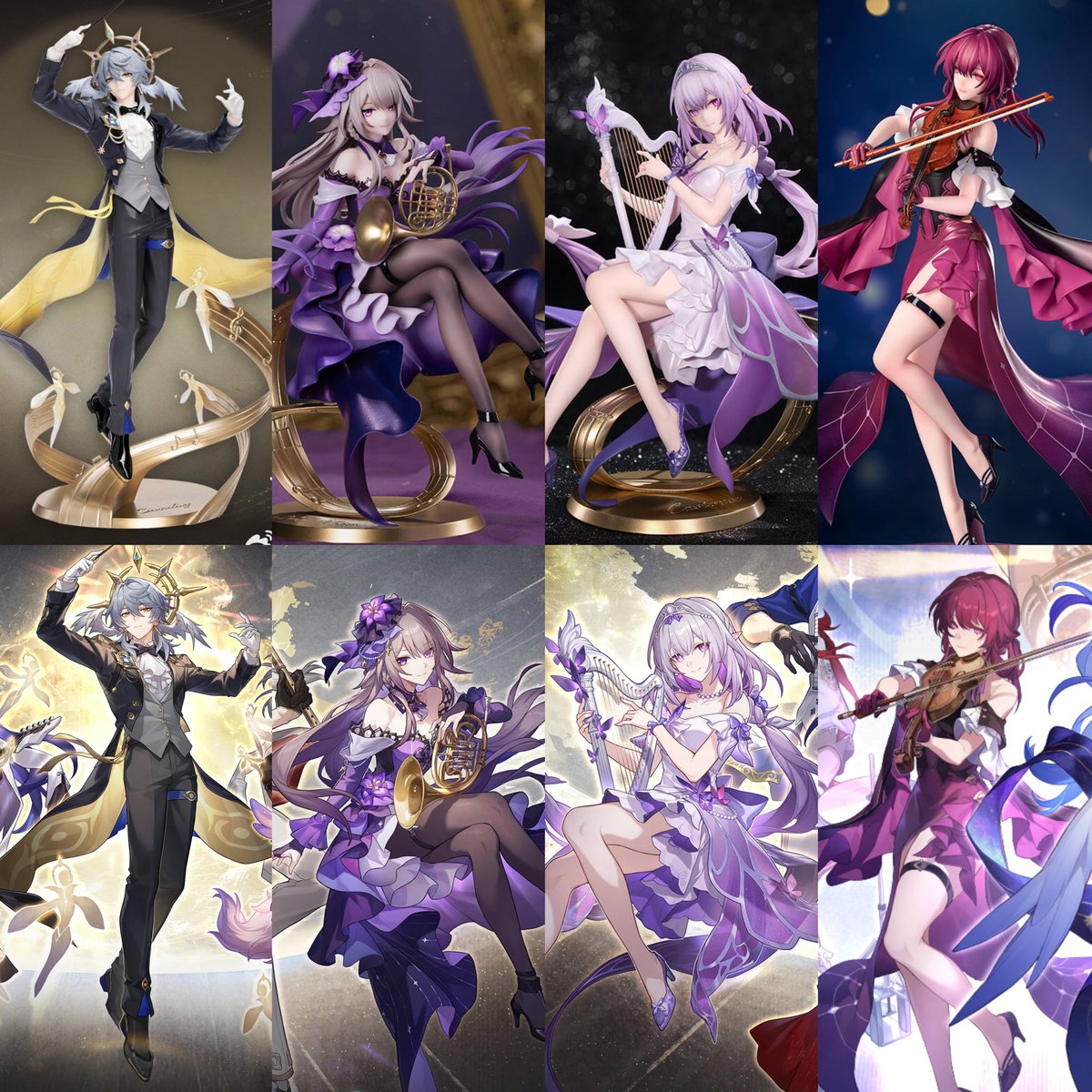 StarRailVerse1's tweet photo. Star Rail LIVE figures so far:

Sunday, Herta, Castorice &amp; Kafka

#HonkaiStarRail https://t.co/oQUYGe83aT