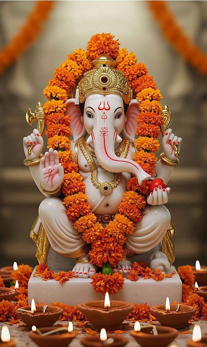 Chandra23050689's tweet image. शुक्लाम्बरधरं विष्णुं शशिवर्णं चतुर्भुजम्।
प्रसन्नवदनं ध्यायेत् सर्वविघ्नोपशान्तये॥
#ॐ_गं_गणपतये_नमः 
सुप्रभात 

#indiaustradedeal #IndiaUSRelations #Sensex