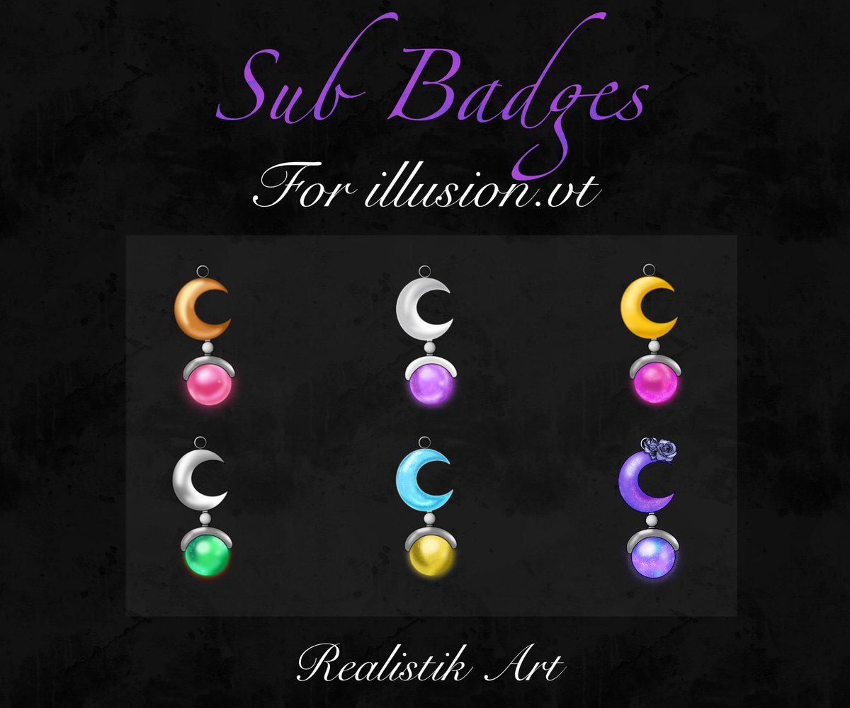 Big Shoutout to @/milliecolton of #realistikart for her work on my new badges! Thanks a million!!