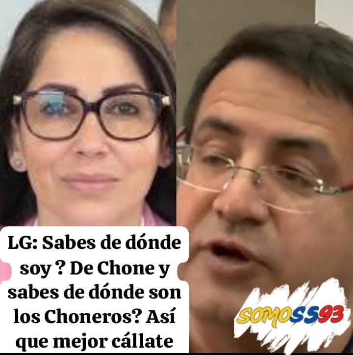 SANTIAGO DÍAZ DICE QUE HUELE A MUERTO!
Ex Asambleísta por la RC SantiagoDíaz afirma haber sido AMENAZADO por Luisa G. "Sabes de dónde soy ? De Chone y sabes de dónde son los Choneros? Así que mejor cállate"
Además asegura  haber traído desde Vzla. dinero para la campaña de LuisaG
