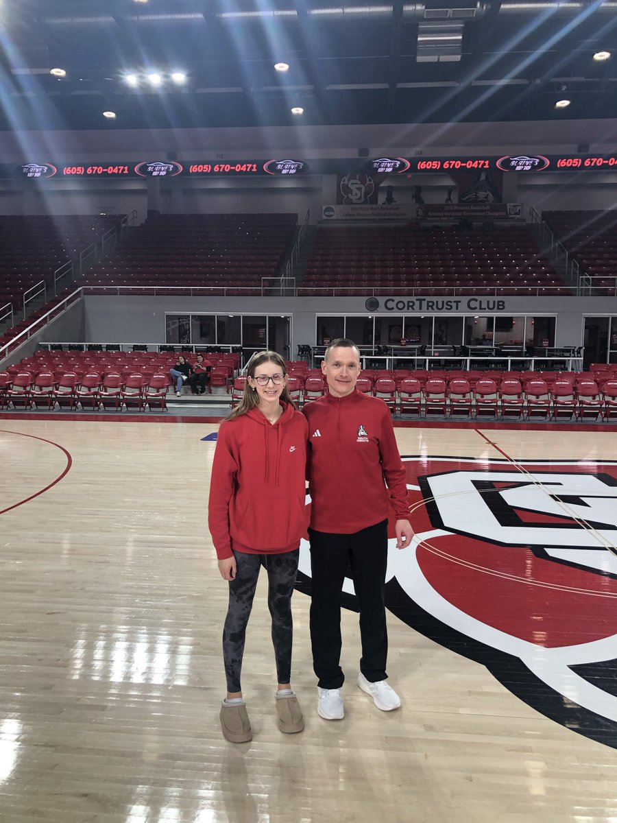 QuinnP4Three's tweet image. Had a great experience in Vermilion at South Dakota on Saturday. Thanks to the Staff for a great unofficial visit. Looking forward to learning more about the program and coming back soon. #unofficial