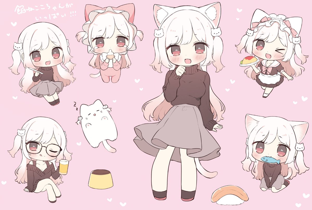 an_necoco's tweet photo. 餡ねここちゃん！！
#ツーサイドアップの日 https://t.co/iNzSrG0izC