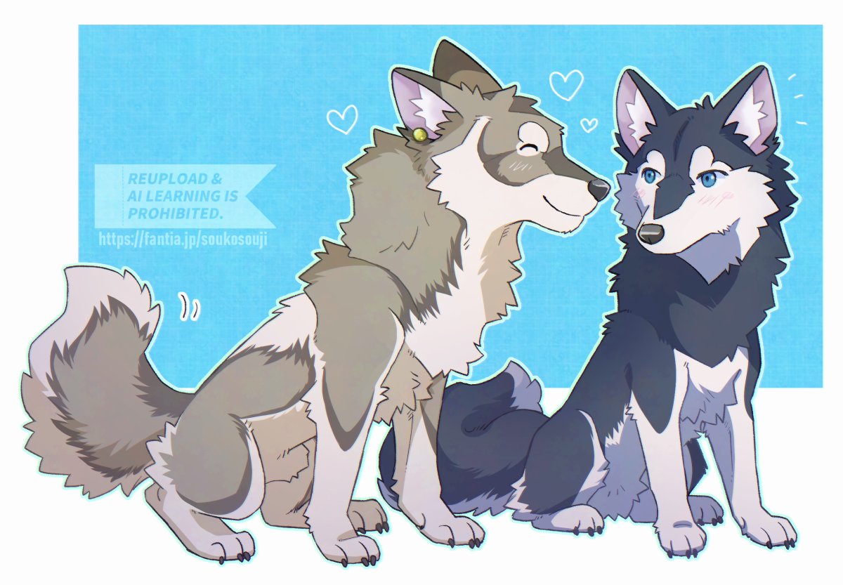 27/30  ユヅなつ絵
#furryart #feralart #ケモノ 