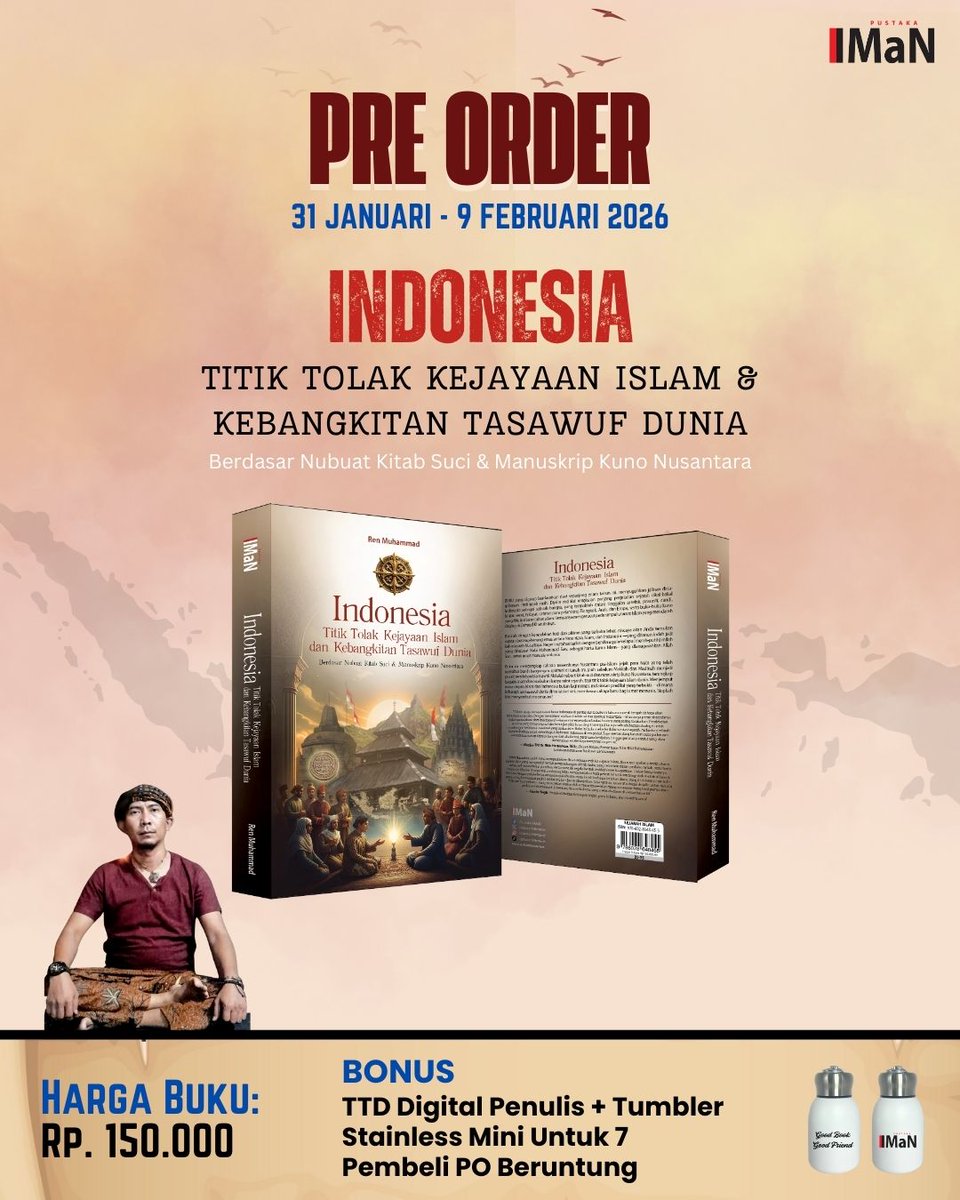 penerbitimania's tweet image. Masih bisa ikutan pre order #buku #sejarah #islam #tasawuf #nusantara